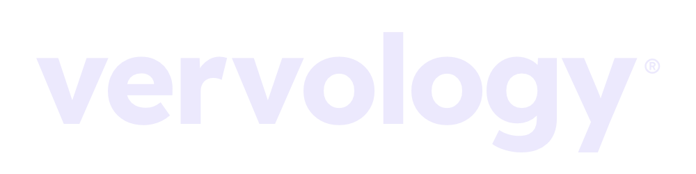 vervology logo in vervlite